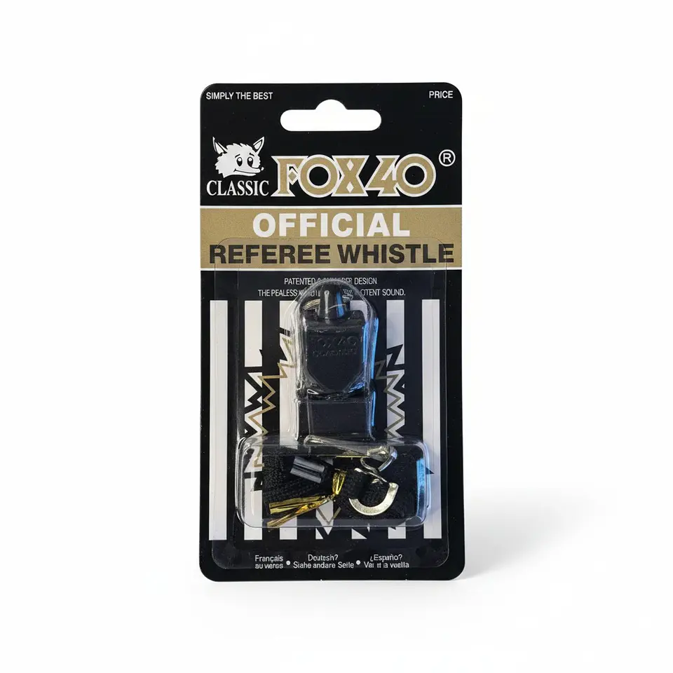 Silbato de Arbitraje Fox 40 Classic Official Referee Whistle 2