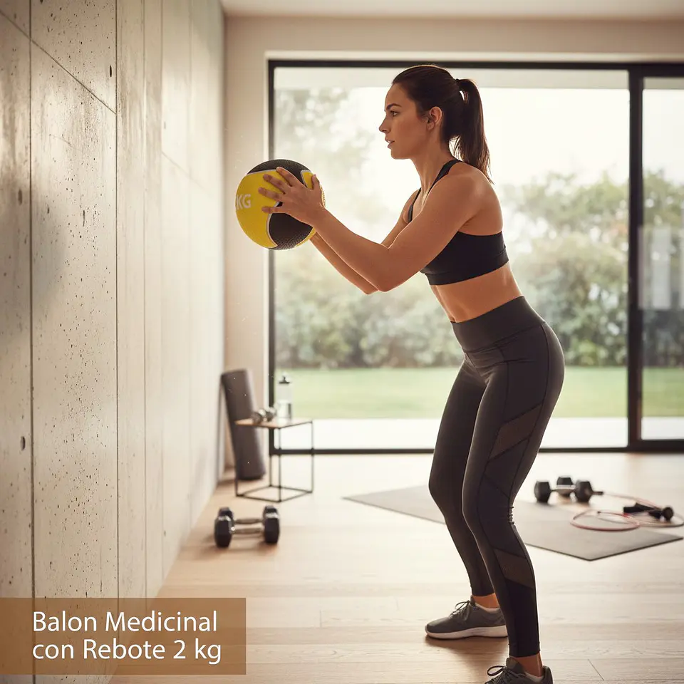 Balon Medicinal con Rebote 2 kg 4