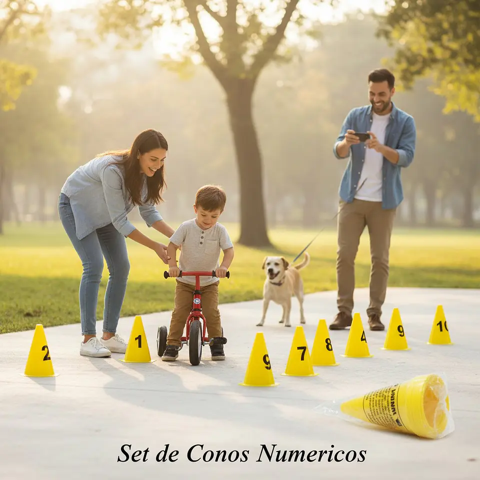 Set de Conos Numericos 3