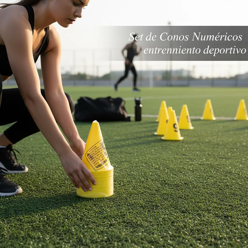 Set de Conos Numericos 4