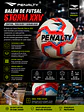 Balón de Futsal Penalty Storm XXV - Miniatura 11
