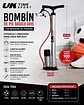 Bombin de Pie Uk Time Basico Gris con Medidor de Presion - Miniatura 4