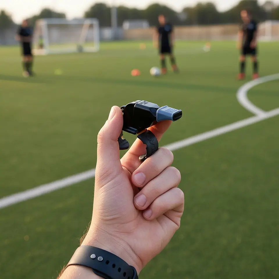 Silbato de Arbitraje Fox 40 Classic Cmg con Soporte Dedo 115 Db 3