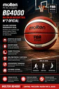 Balon de Básquetbol Molten BG4000 N°7 - Miniatura 5