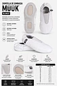 Zapatilla de Gimnasia Muuk Blanca - Miniatura 5