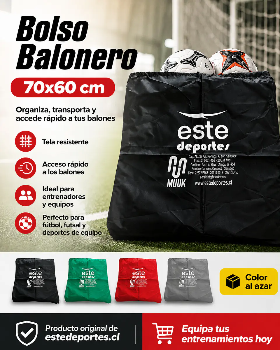 Bolso Balonero  70x60 cm 8