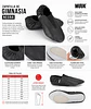 Zapatilla de Gimnasia Muuk Negra - Miniatura 6