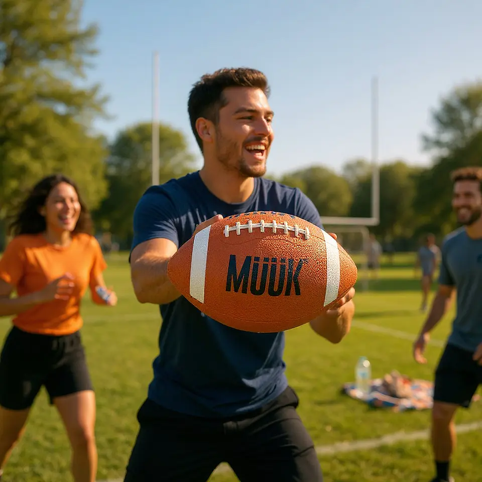 Balón de Fútbol Americano Muuk N°9 4