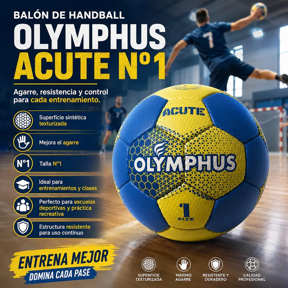 Balon de Handball Olymphus Acute N°1 6