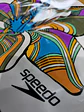 Gorro Natacion Speedo Adulto Blanco Multicolor Flor - Miniatura 2