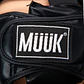 Cabezal De Artes Marciales Con Mica Muuk Negro - Miniatura 7