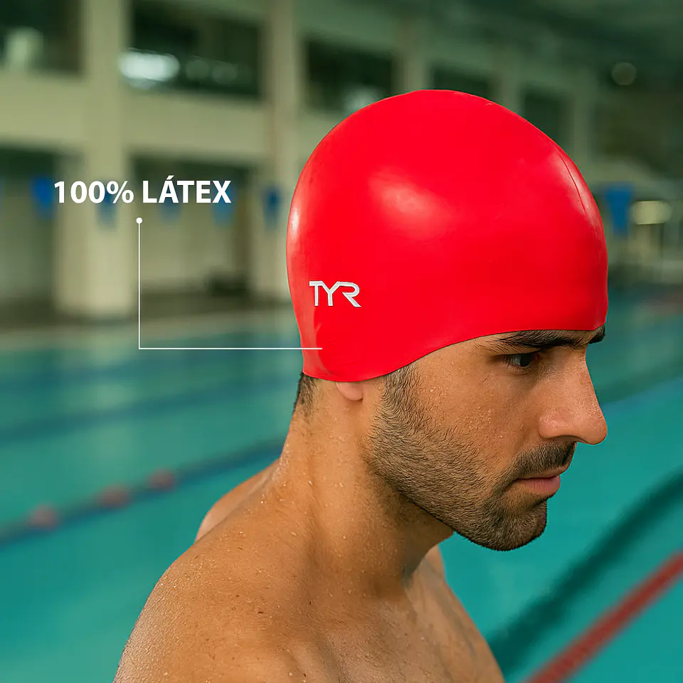 Gorro de Natación TYR Latex 6
