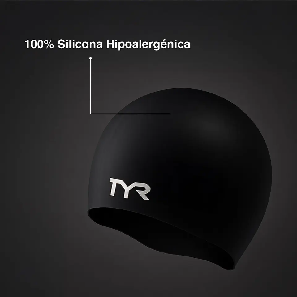 Gorro de Natación TYR Silicona 10
