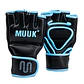 Guantilla MMA K.O Muuk Negro-Cyan - Miniatura 1