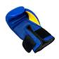 Guante de Box Muuk Cuero Eliminator Azul-Amarillo - Miniatura 4