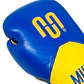 Guante de Box Muuk Cuero Eliminator Azul-Amarillo - Miniatura 5