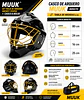 Set Traje de Arquero Hockey Césped + Casco & Bolso Adulto Muuk - Miniatura 14