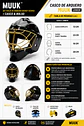 Set Traje de Arquero Hockey Césped + Casco & Bolso Junior Muuk - Miniatura 13