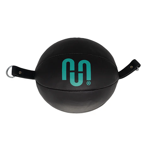 Pera Box Muuk Con Elastico Negro/Turquesa