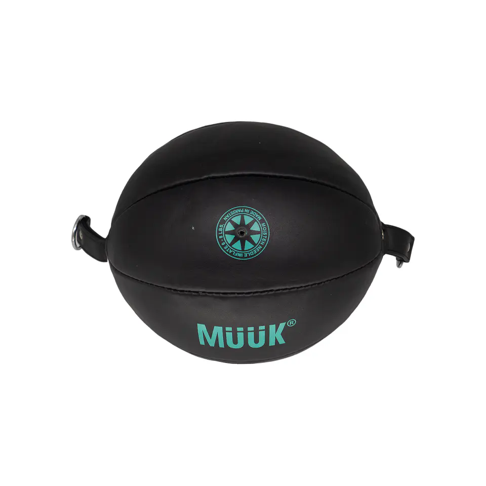 Pera Box Muuk Con Elastico Negro/Turquesa 9