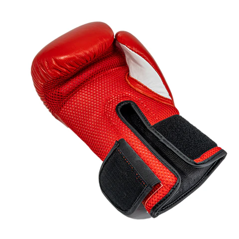 Guante de Box Muuk Cuero Eliminator Rojo-Negro