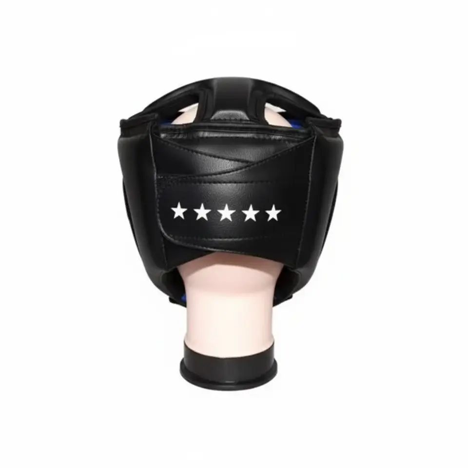 Cabezal de Artes Marciales Super Star con Rejilla Negro 2