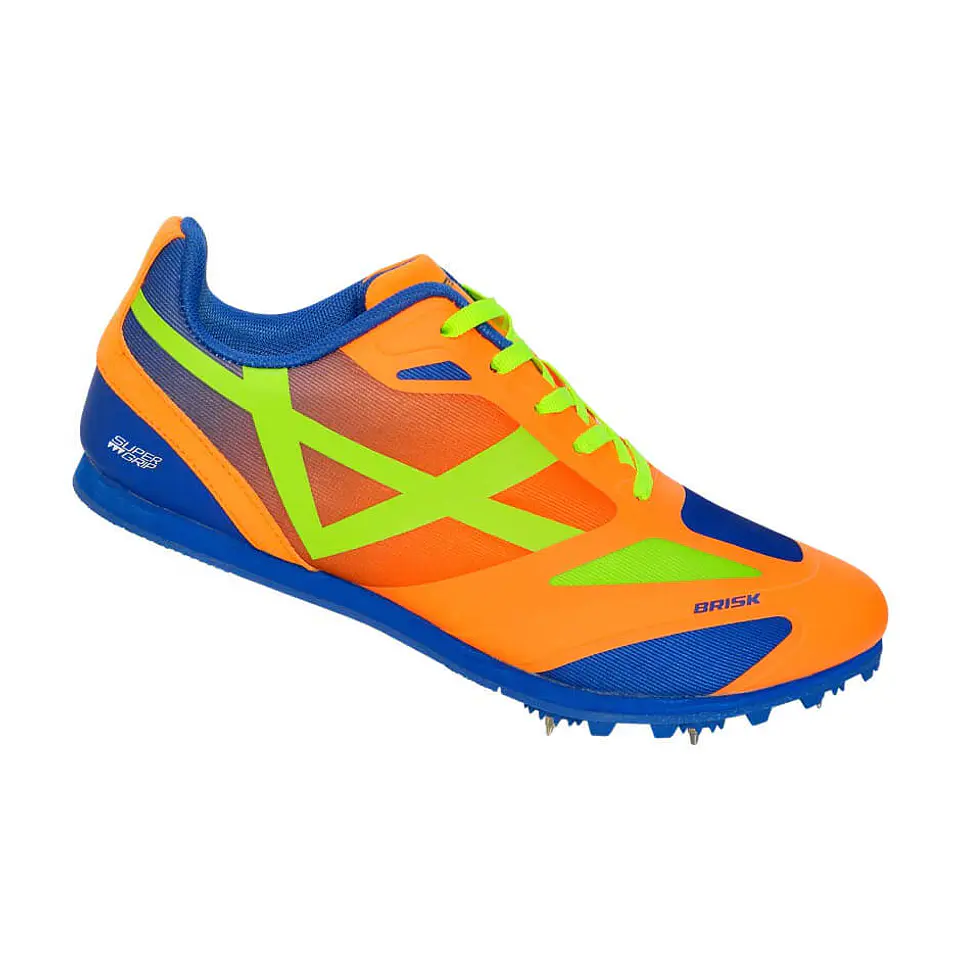 Zapatillas de Atletismo Torpedo Brisk Color Azul/Naranjo  1