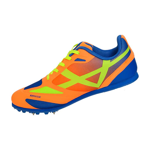 Zapatillas de Atletismo Torpedo Brisk Color Azul/Naranjo 