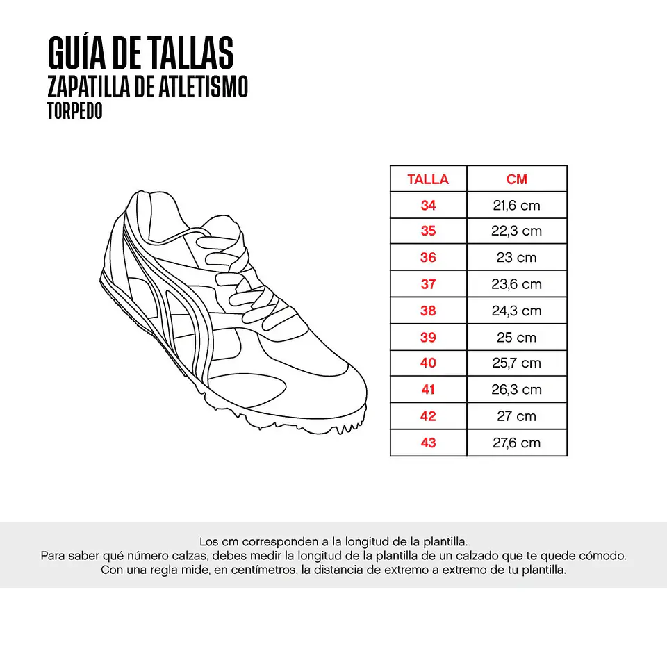 Zapatillas de Atletismo Torpedo Brisk Color Azul/Naranjo  4