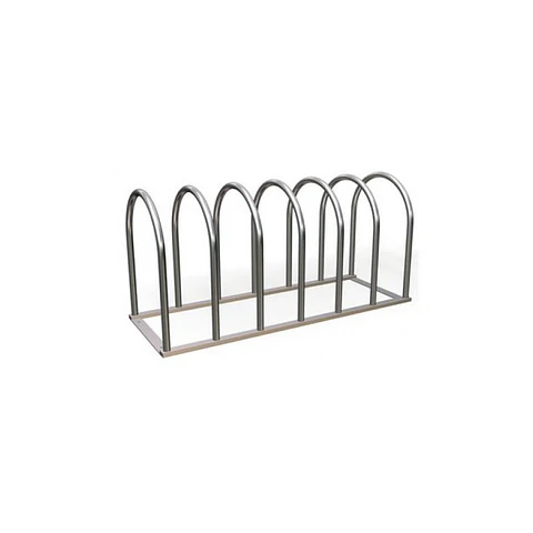 Bicicletero Tipo Media Luna para 6 Bicicletas Metalico
