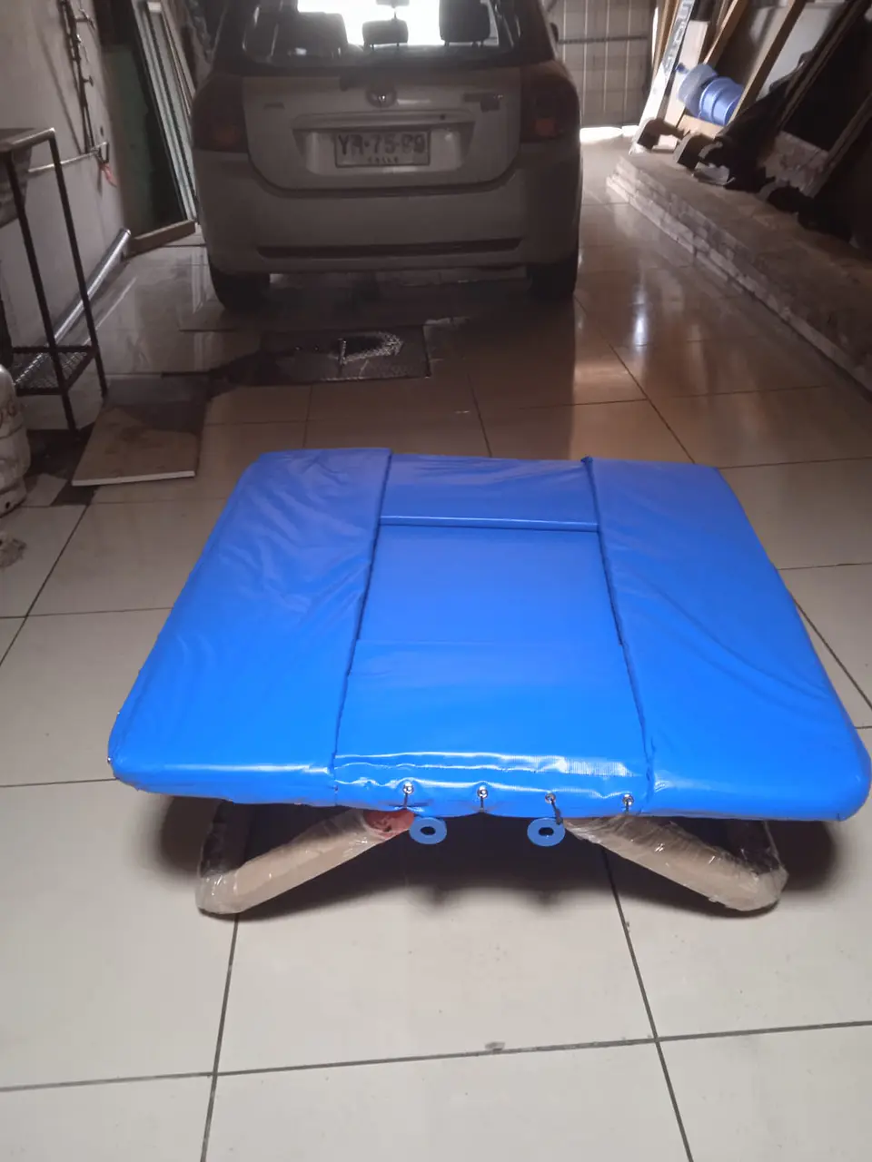 Trampolin Minitramp Cobert 34 con Resortes 1.20x1.20mt 4