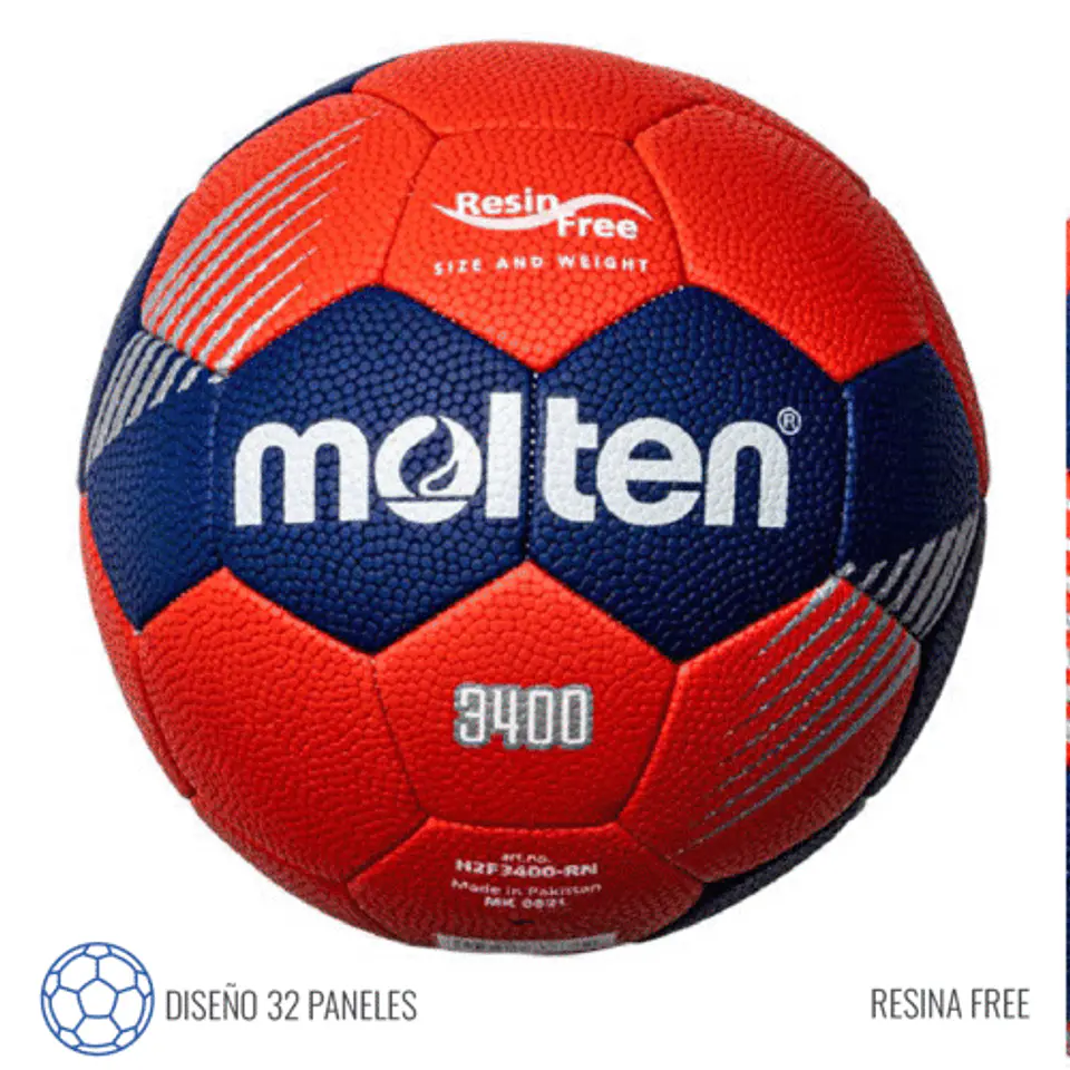 Balon de Handball Molten F3400 N°2 3