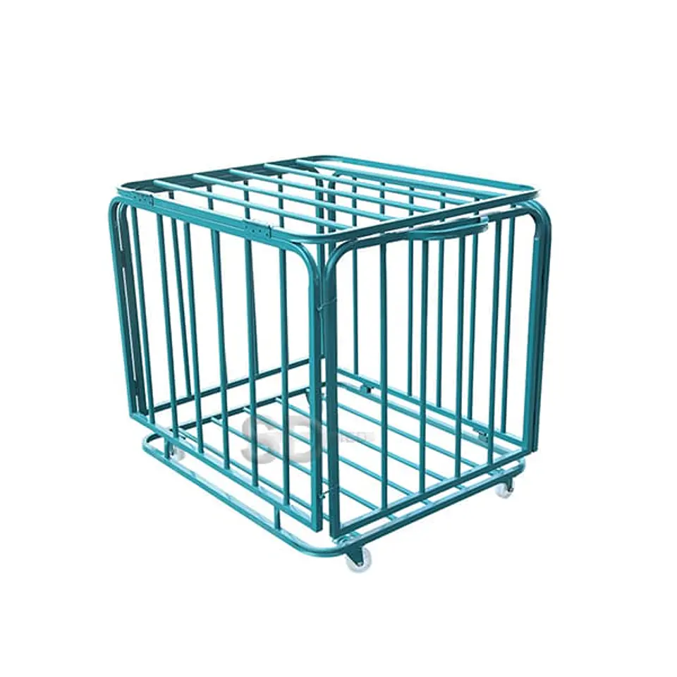 Carro Porta Balones Jaula 90x80x80cm 1