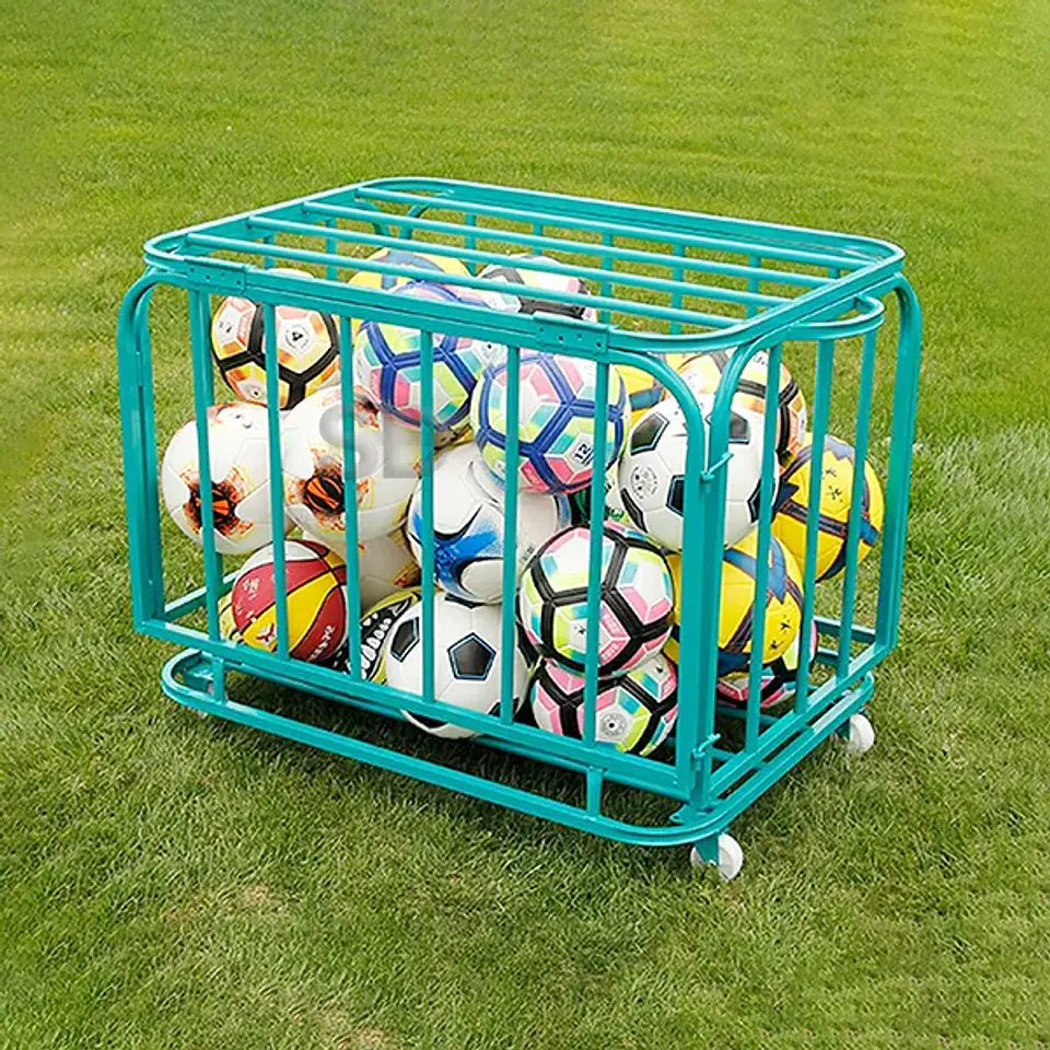 Carro Porta Balones Jaula 90x80x80cm 4