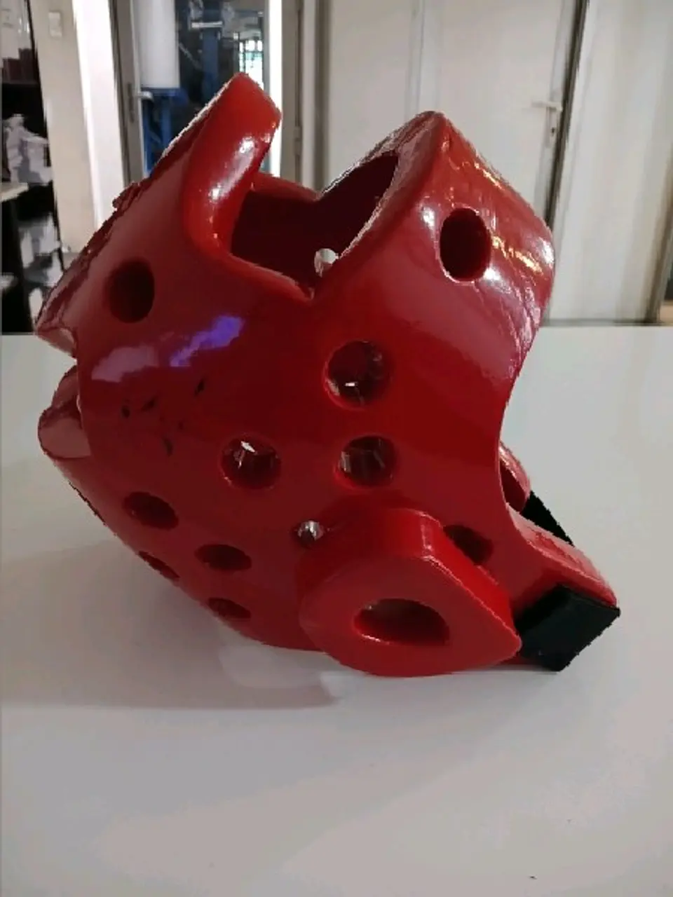 Cabezal de Taekwondo Phoenix Rojo  4