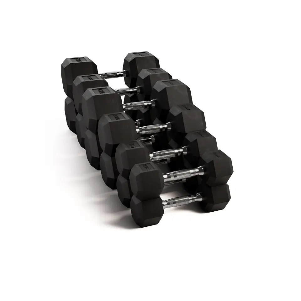 Mancuerna Hexagonal Goma 8 kg 2