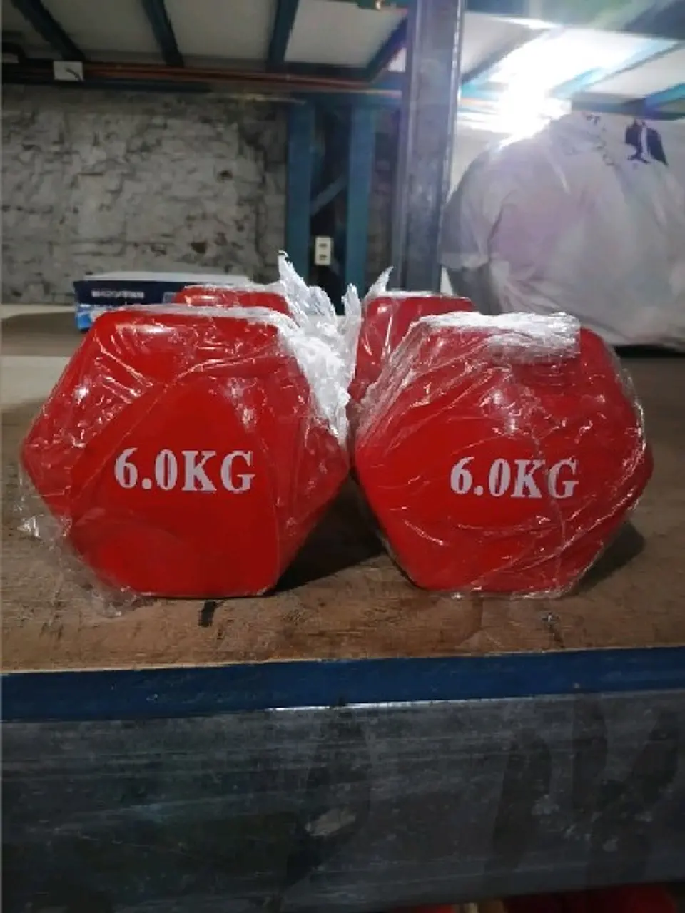 Mancuerna Vinilo 2x6 kg 1