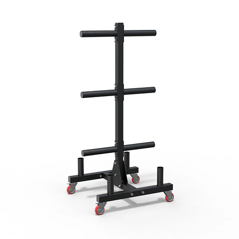 Rack Discos y Barra Olimpica Transportable