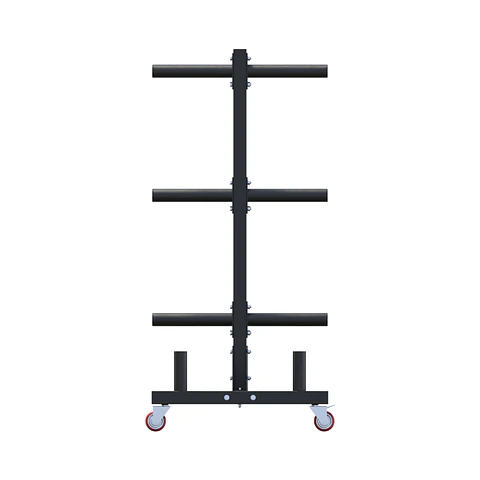 Rack Discos y Barra Olimpica Transportable