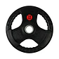 Disco Olimpico con Aza Circular Goma 25 kg - Miniatura 1