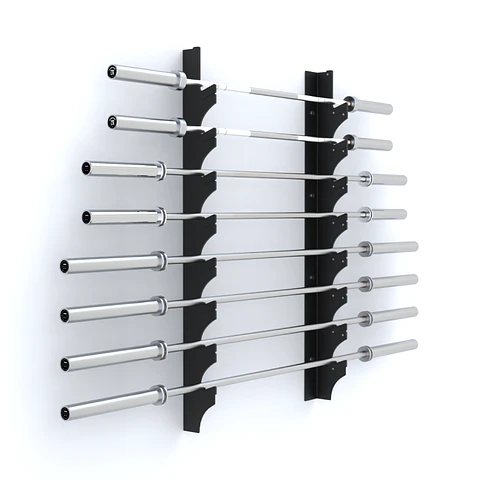 Rack para Barras Pared 8pcs Horizontal
