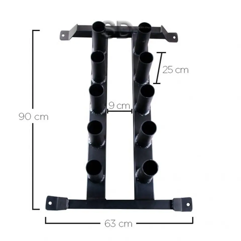 Rack para Barras Suelo 10 pcs Vertical 4