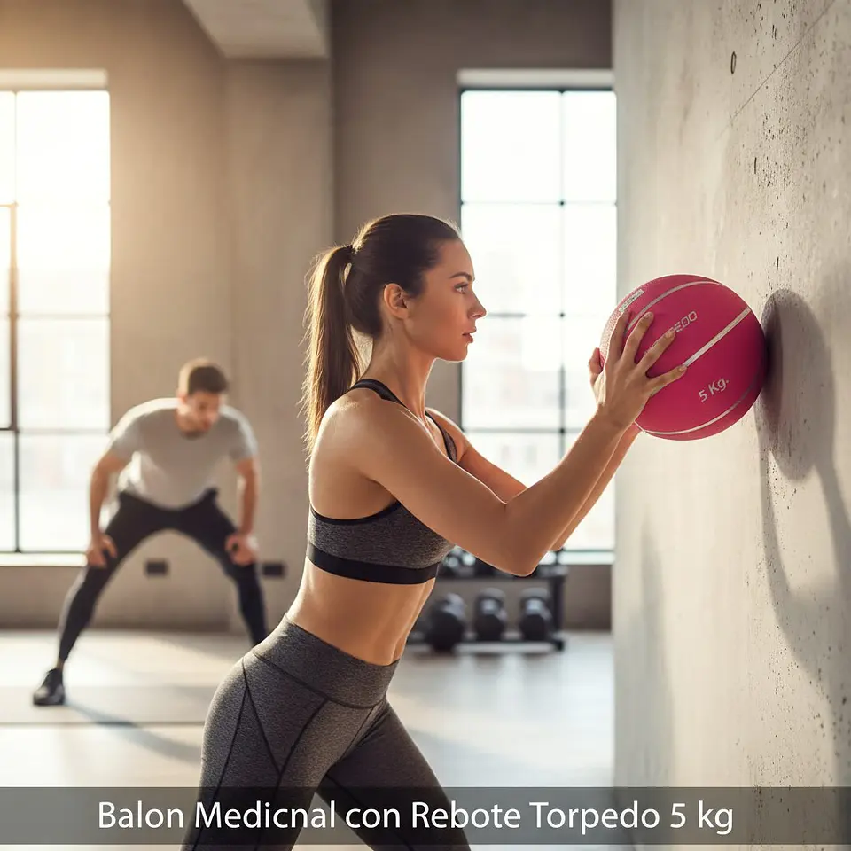 Balon Medicinal con Rebote Torpedo 5 kg 3