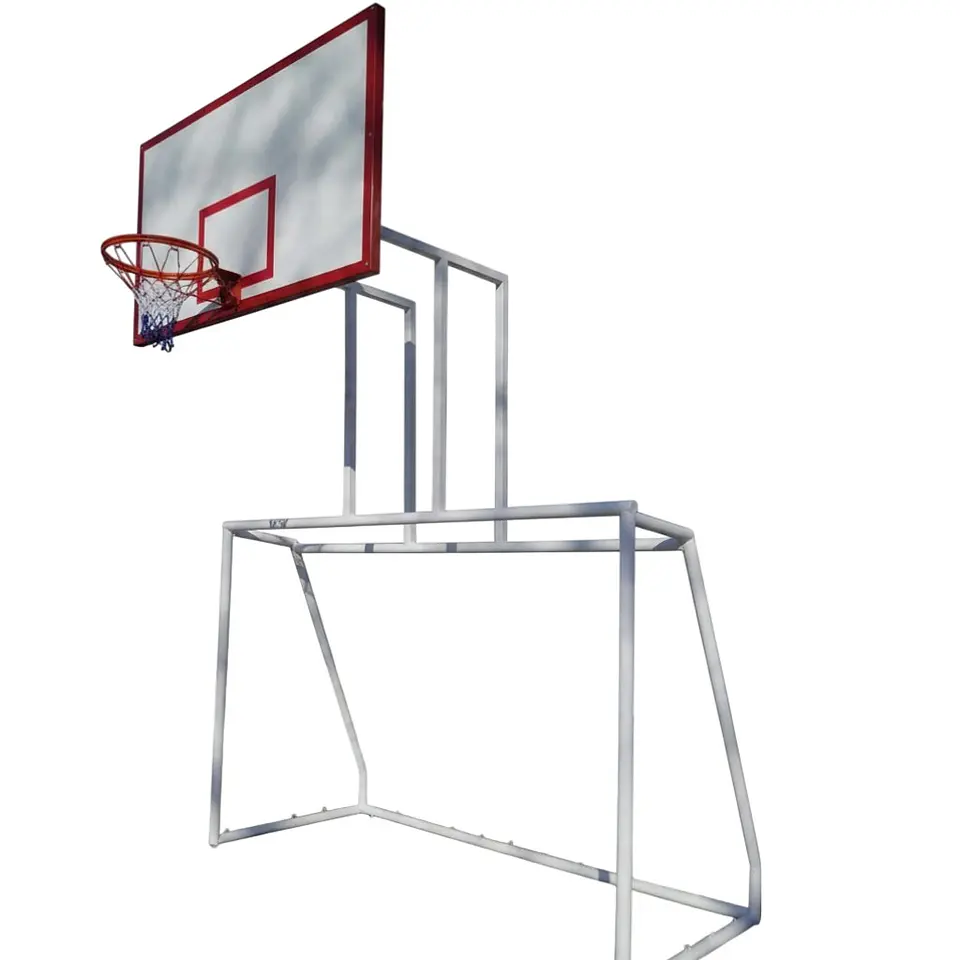 Arco de Futsal con Tablero Basquetbol Acrilico 10 mm 3x2cm 3