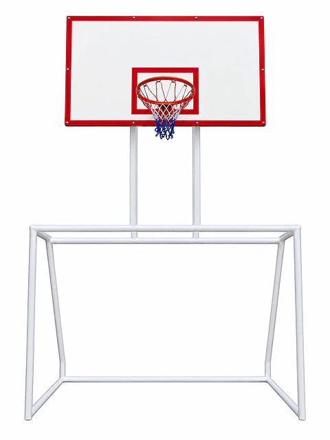 Arco de Futsal con Tablero Basquetbol Acrilico 10 mm 3x2cm