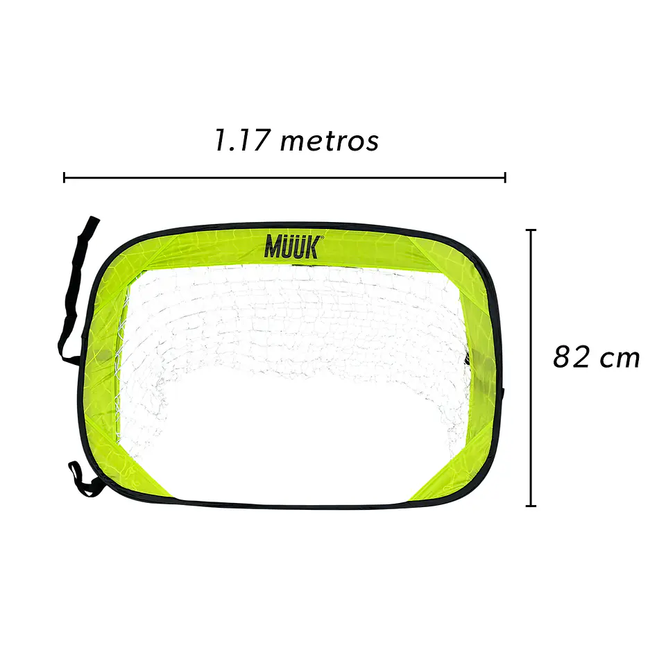 Arcos de Fútbol Plegables Pop-Up Muuk 120 x 80 cm 2