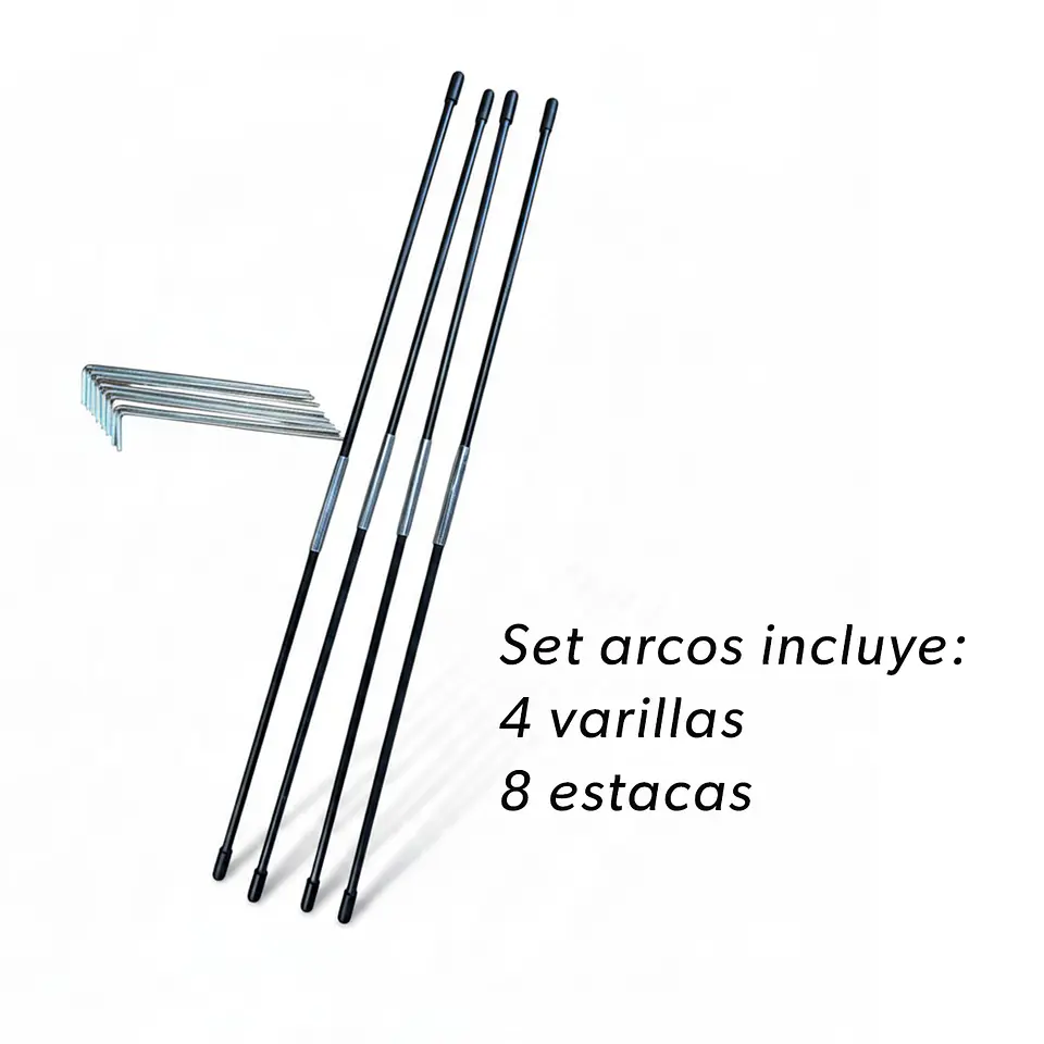 Arcos de Fútbol Plegables Pop-Up Muuk 120 x 80 cm 3