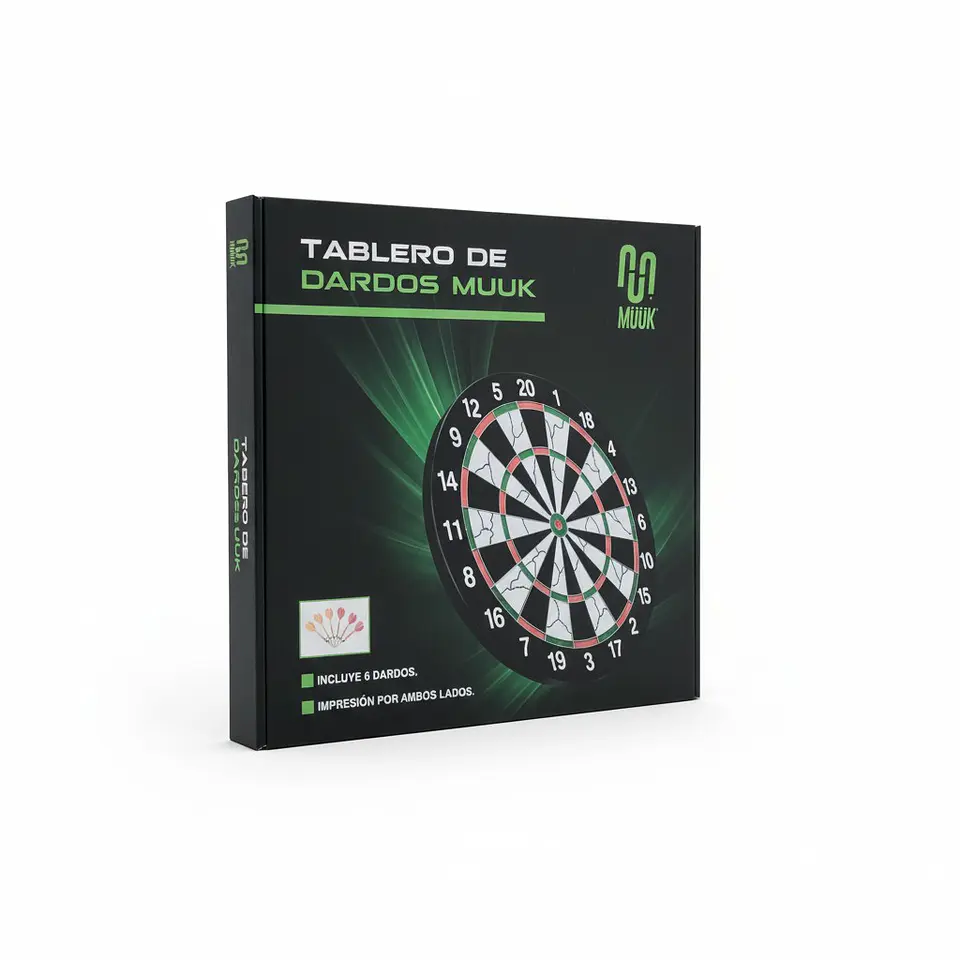 Tablero de Dardos Muuk 15