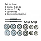 Set de Mancuernas de 15 kg Muuk  - Miniatura 2