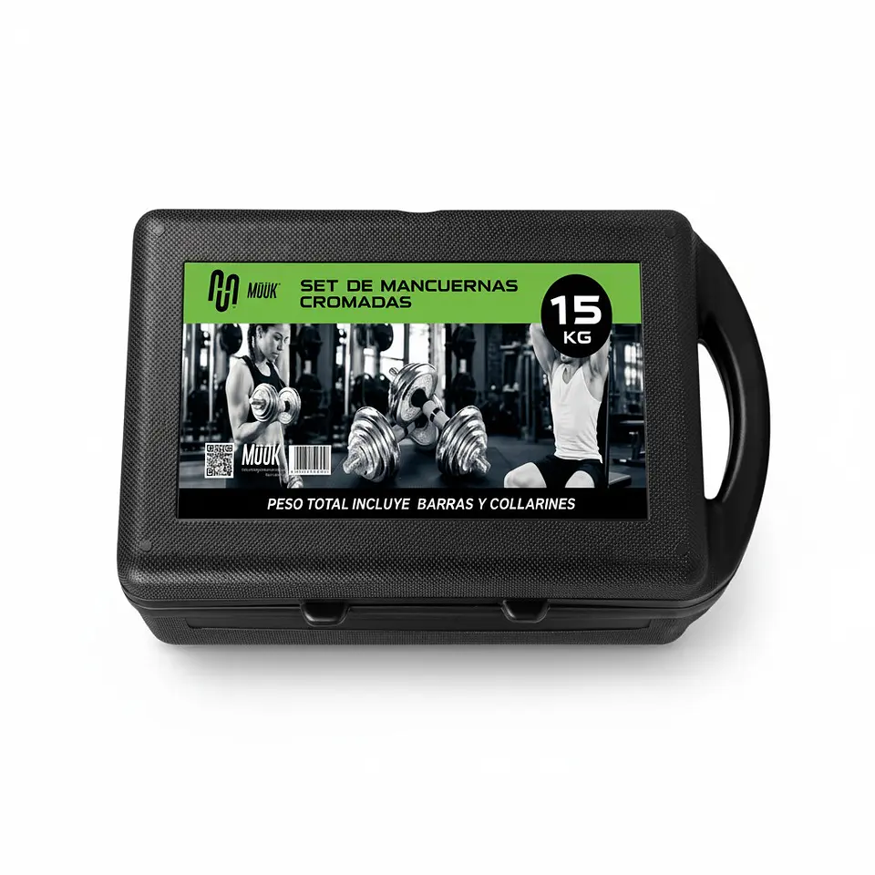 Set de Mancuernas de 15 kg Muuk  7